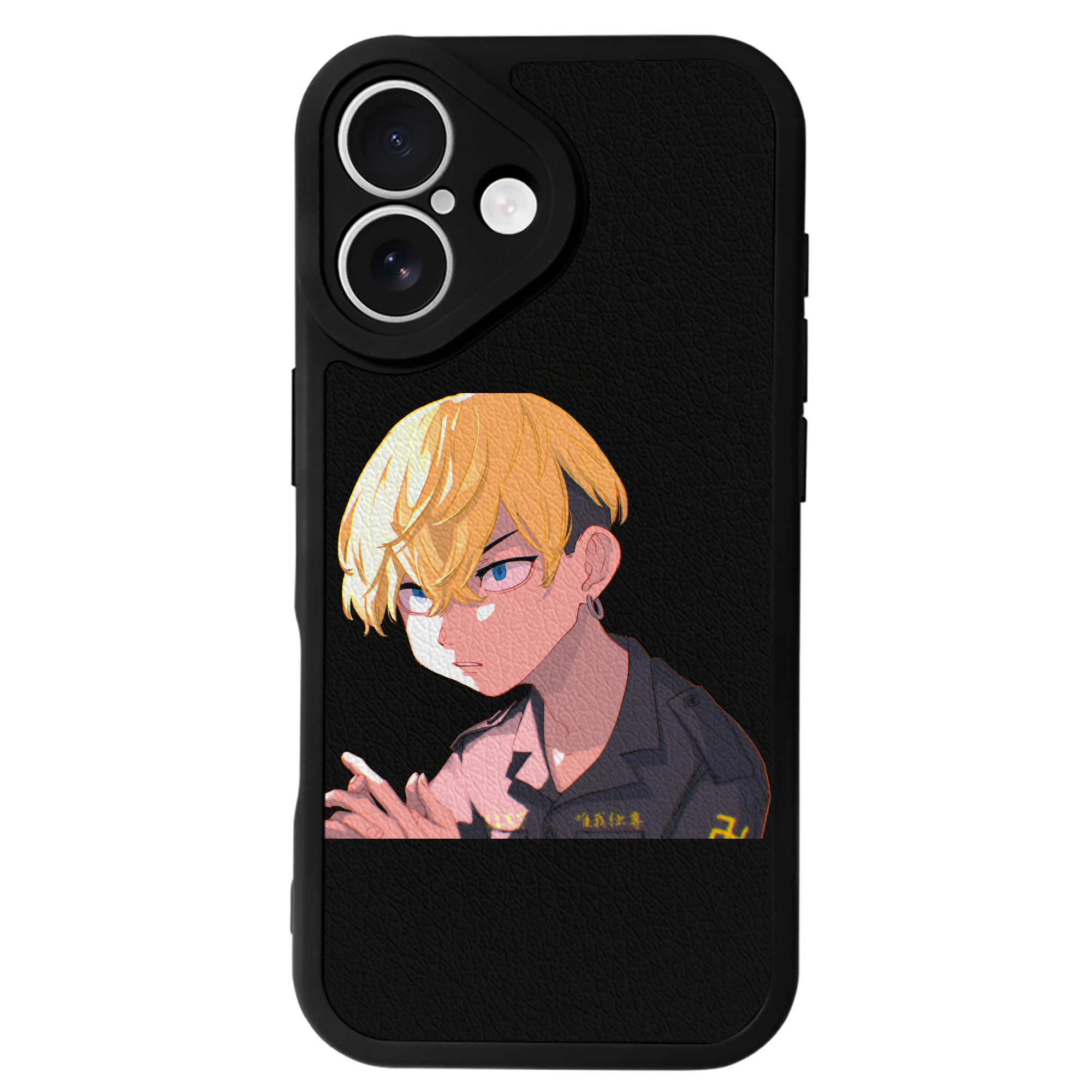 （画像用） 東京リベンジャーズ Tokyo Revengers 【iPhone 16シリーズ対応】シリコンスマホケース（レザー調） 材質：シリコン
